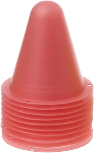 10 Pcs Skate Marker Cones Roller Football Soccer Training Equipment Marking Cup