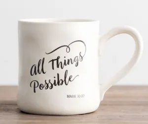 All Things Possible - Hand-Thrown Mug