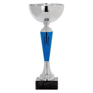 Economy Cup Silver Blue