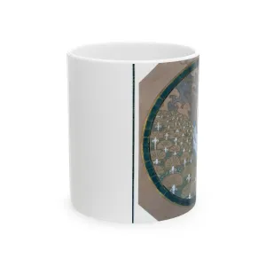 EliseuVisconti-A838-Paisagem rochosa estilizada – Email cloisonné – Estudo para Marchetaria Beautiful Novelty Ceramic Coffee Mug 11oz