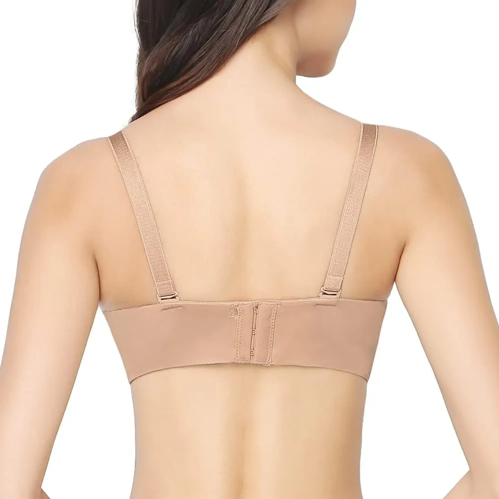 FallSweet Add Two Cups Bras Brassiere for Women Push Up Padded Unlined