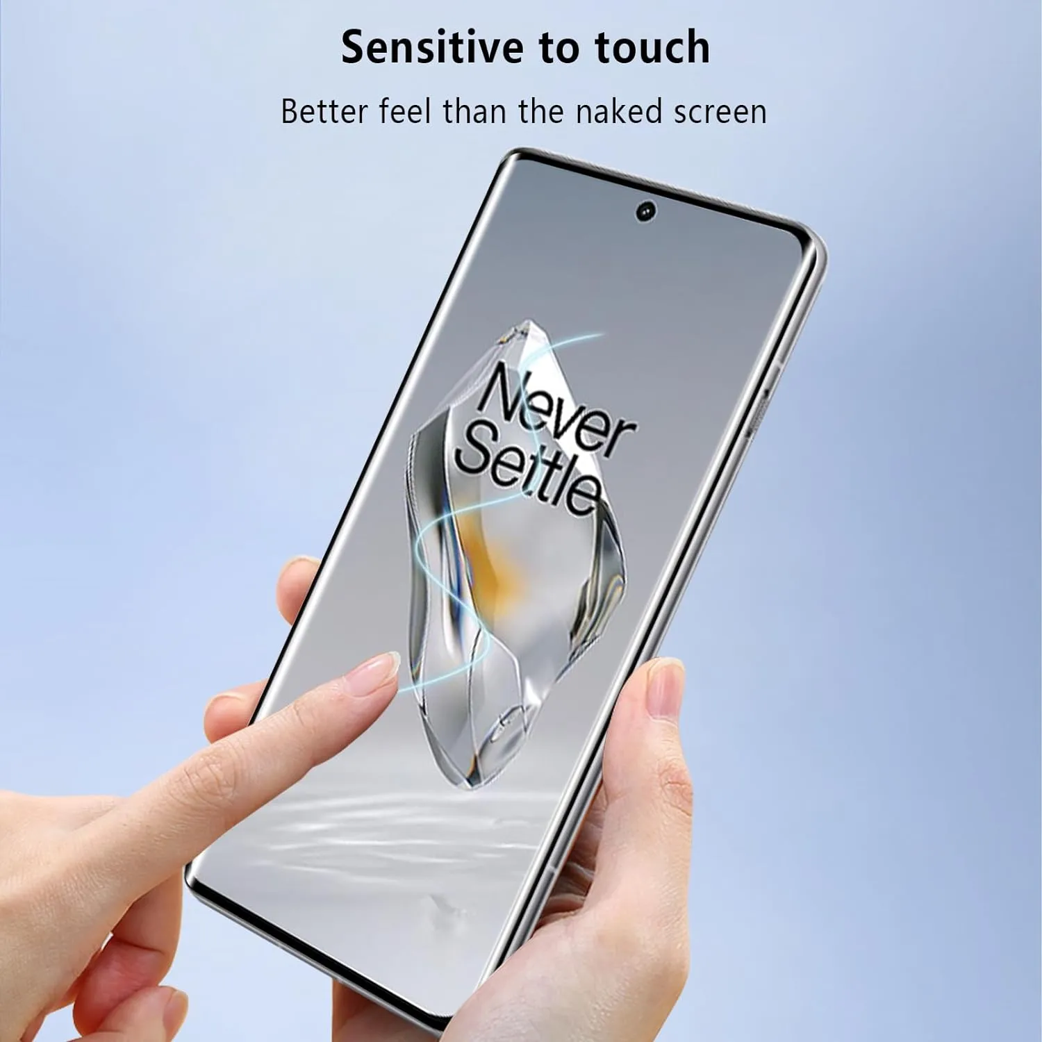Full Liquid Glue UV Tempered Glass - OnePlus
