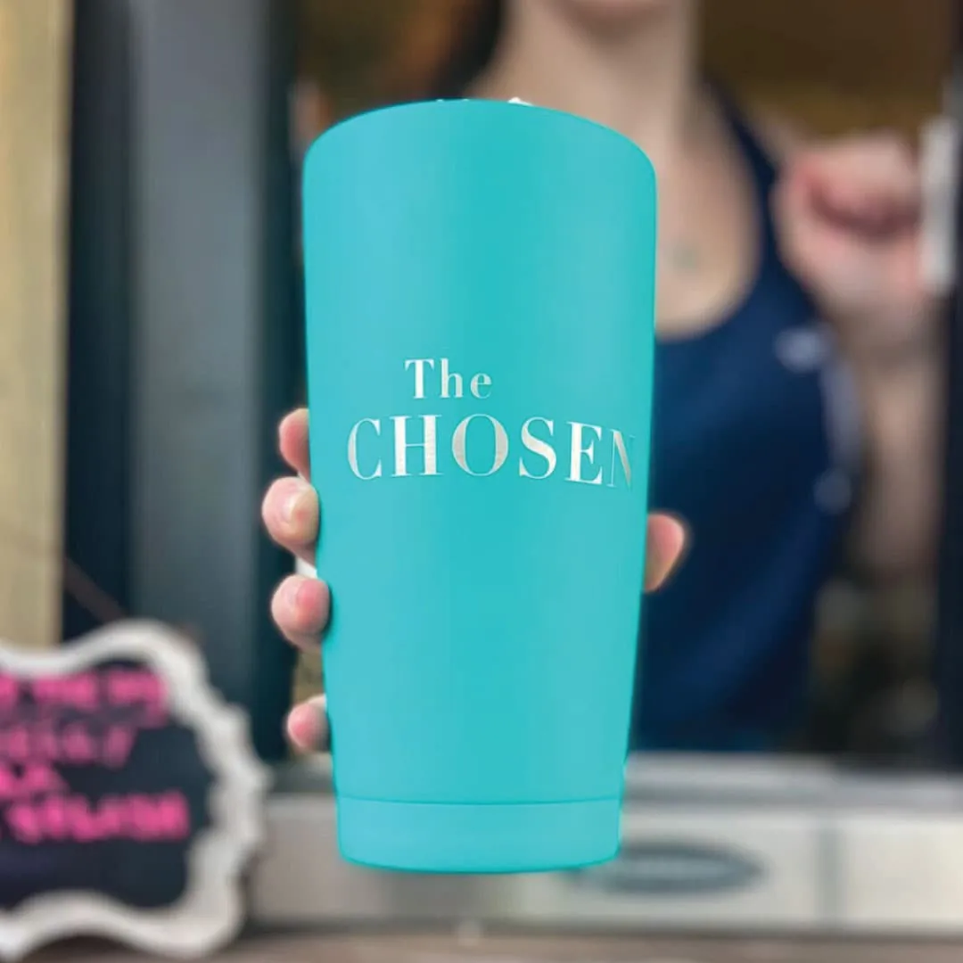 Get Used to Different Stainless Steel Teal 20 oz. Tumbler