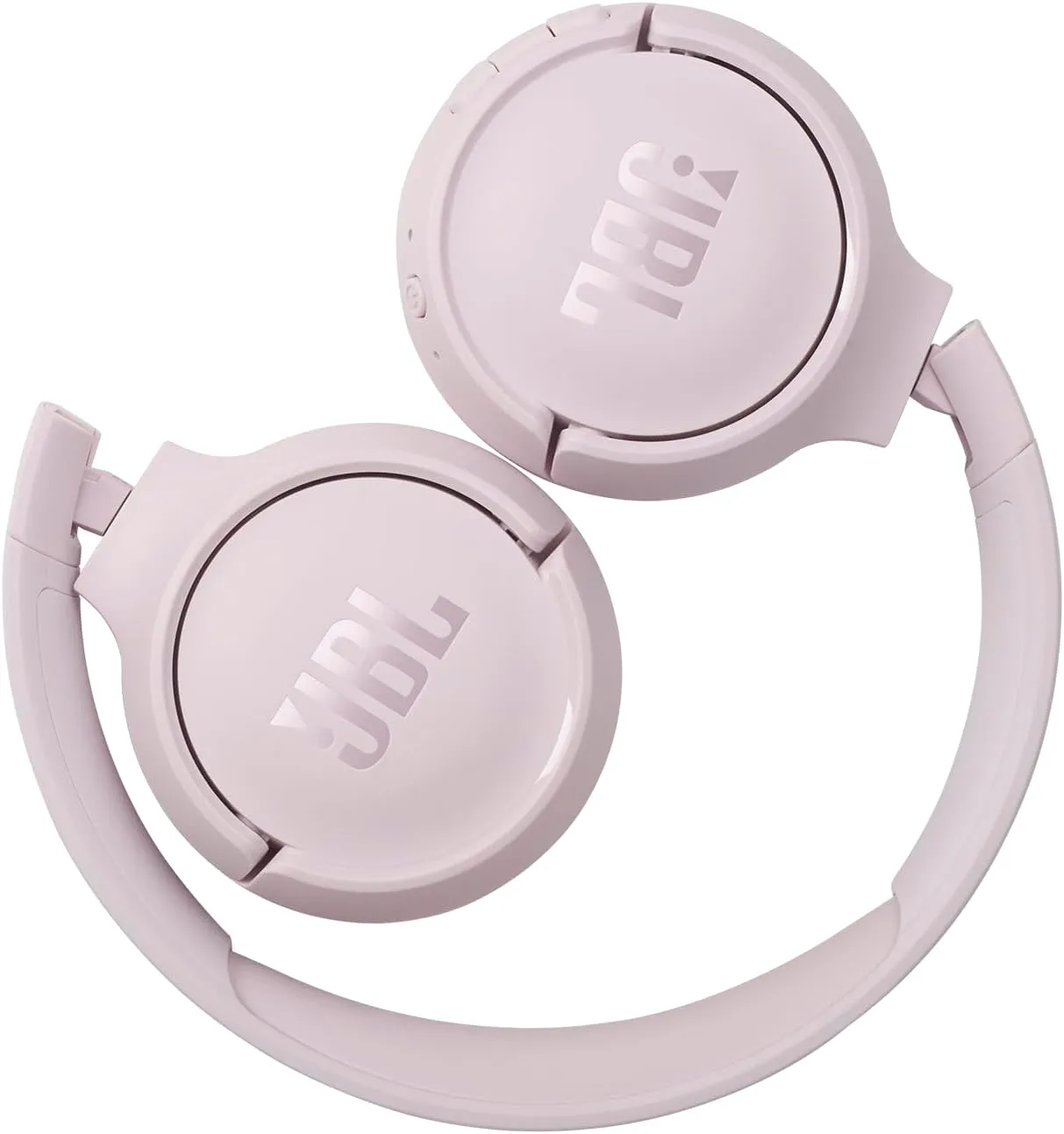 JBL Tune 510BT - Bluetooth headphones with up to 40 hours battery, microphone for call, foldable and comfortable, Android and iOs compatible (Rose)