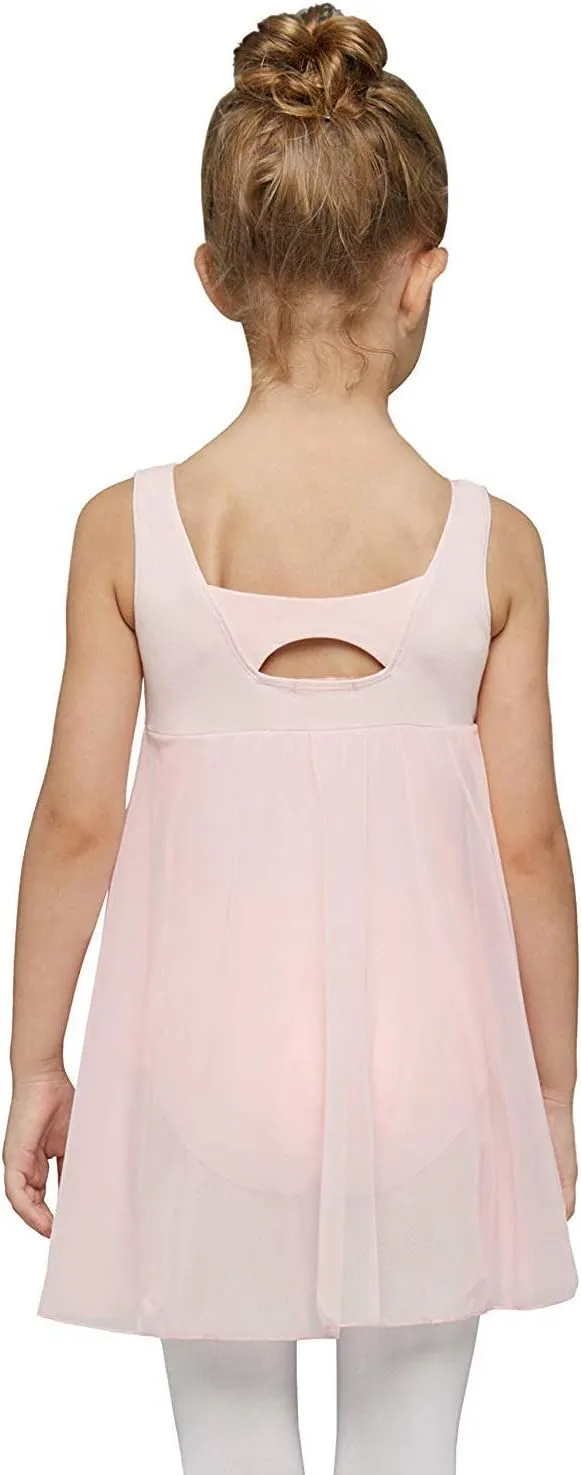 MdnMd Long Skirt Ballet Dance Leotards for Toddler Girls Ballerina Outfit Dress