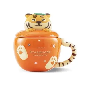 Orange Tiger Ceramic Mug 300ml / 10,14oz
