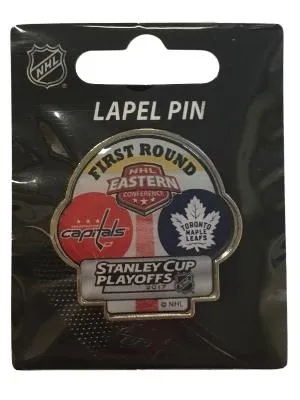 Washington Capitals Toronto Maple Leafs 2017 Stanley Cup Playoffs Dueling Pin